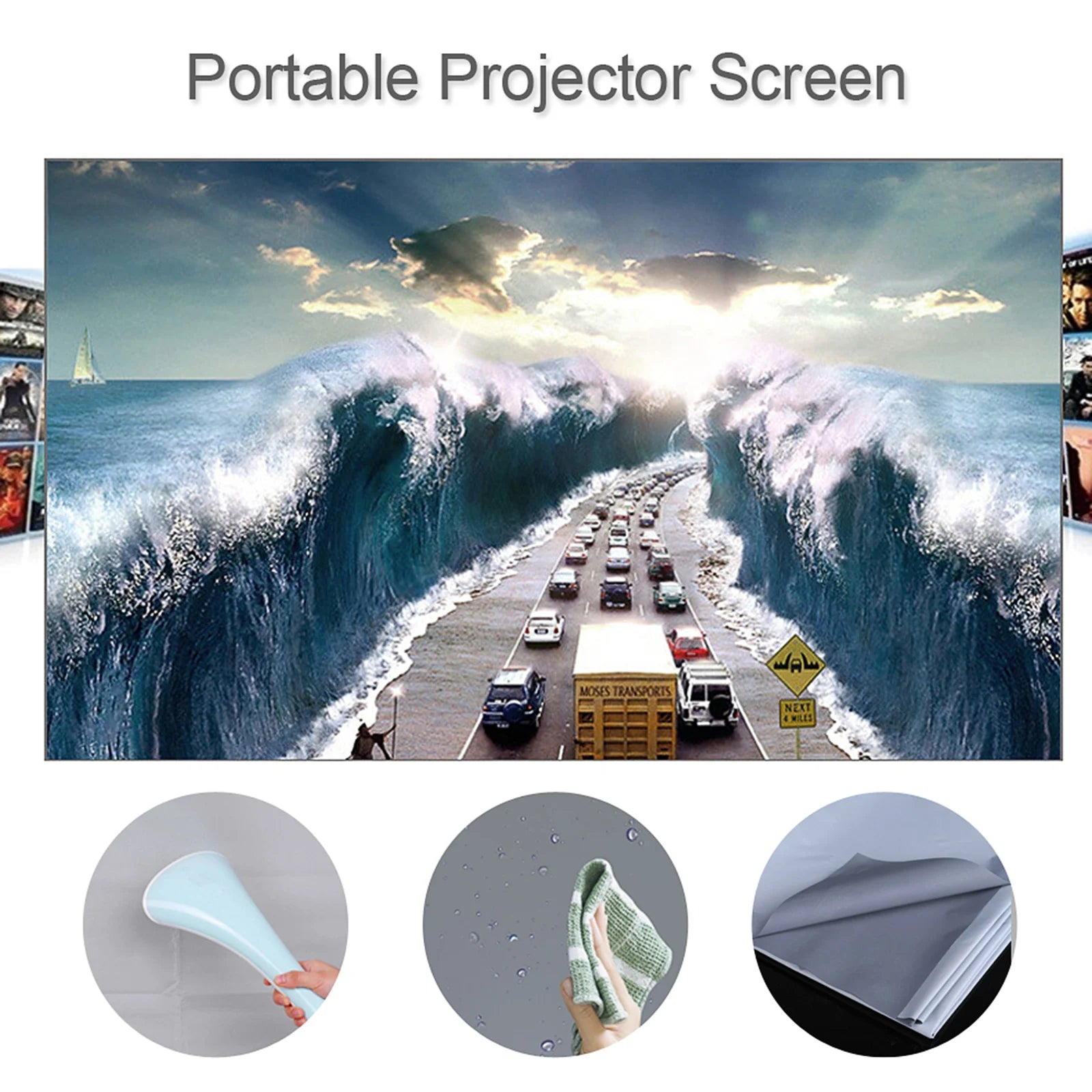 Portable Projector Screen